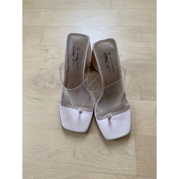 Call it Spring "Sorayaa" Thong Sandals BNWOT heels women NEW - Picture 3 of 9
